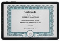 Certificado de Curso-hotmart-curso emprende-gastronomía-emprendimiento casero