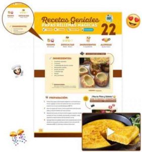 Libro Digital Recetas geniales recetario de añadidos