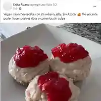 Comentario 3 Curso Postres para Diabéticos