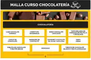 Contenido curso Aprende Chocolatería de Roberto Gómez-confitería-cacao-chocolatería básica