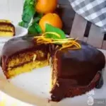 decoración torta de naranja y chocolate-postres-ingredientes-dulces