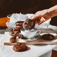 microwave chocolate chip cookie postres para diabéticos rápidos