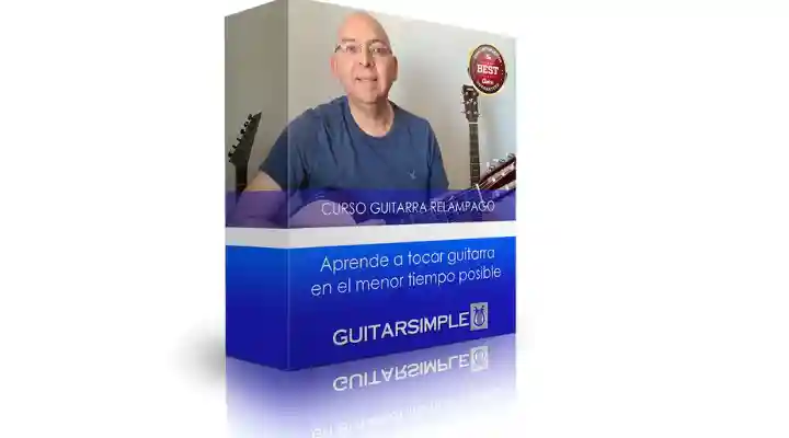 Guitarra Relampago-simple guitar-primeros pasos-notas musicales-paso a paso