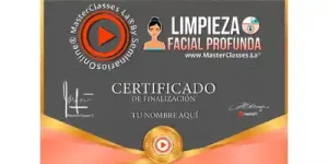 certificado-curso limpieza facial profunda-hotmart-seminarios online