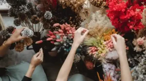 cursos de flores-floristería-terapia floral-diseño floral-tocados-decoración-hacer flores