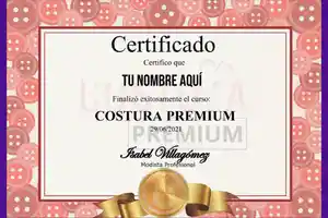 certificado-finalización-hotmart-isabel villagómez-curso costura premium