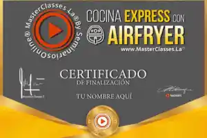 certificado-descargar gratis-curso online-Cocina Express con Airfryer-Janeth Marchena-airfryer con grill-cocinar sano-alimentos saludables