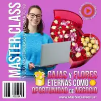 Cajas y Flores Eternas como Oportunidad de Negocio-vale la pena-funciona-opiniones-Natali Callejas-curso virtual-floristería-manualidades-tiktok-hotmart-seminarios online