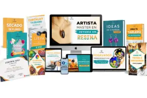 Curso Artista Máster en Joyería en Resina-Felipe Morales-joyas-artesanías-curso online-masterclass-certificado-hotmart-bisutería