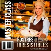 Postres Irresistibles-opiniones-vale la pena-hotmart-seminarios online-cursos de repostería-Marina Rodríguez