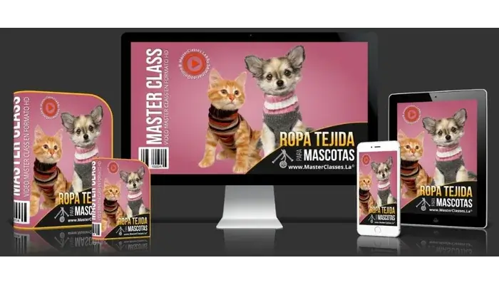 Ropa Tejida para Mascotas-Lérida Rodríguez-osé Obregó-hotmart-seminarios online-cuidado de mascotas-masterclasses-master class-certificado-descuento